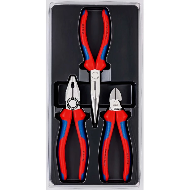 Промо сет монтажен KNIPEXtend Basic: комплект 00 20 11 + клипсове TehteredTool + клипсове ColorCode, 9ч, KNIPEX