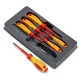 Комплект отвертки електро - VDE, Phillips®/Pozidriv®, 6ч, 00 20 12 V03, KNIPEX