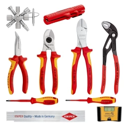 Комплект инструменти електротехнически Electro 1 10ч, 00 20 90 V01, KNIPEX