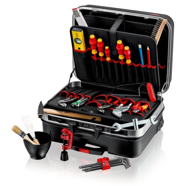 Куфар с инструменти BIG Basic Move Санитария, ВиК, 31ч, 00 21 06 HK S, KNIPEX