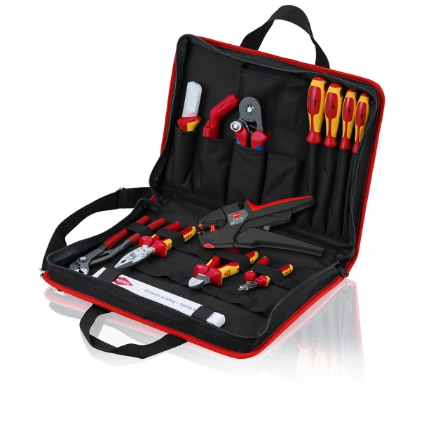 Чанта с инструменти Kompakt, оборудвана, 14ч, 00 21 11, KNIPEX