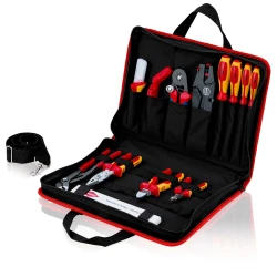 Чанта с инструменти Kompakt, оборудвана, 14ч, 00 21 11, KNIPEX