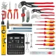 Куфар за съхранение и транспорт KNIPEX L-BOXX®, ВиК, 52-части, 00 21 19 LB S, KNIPEX