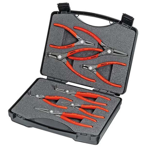 Комплект прецизни клещи зегерки 8ч, 00 21 25, KNIPEX