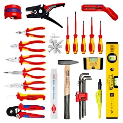 Куфар с инструменти за електротехници Robust26 Move 22ч, 00 21 33 E, KNIPEX