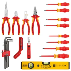 Куфар с инструменти Robust23 Start Elektro 24ч, 00 21 34 HL S2, KNIPEX