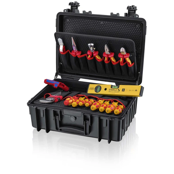 Куфар с инструменти Robust23 Start Elektro 24ч, 00 21 34 HL S2, KNIPEX