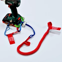 Въже осигурително за инструменти до 6kg, 00 50 10 T BK, KNIPEX