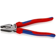 Клещи мощни комбинирани фосфатирани, черни 225 mm, 02 02 225, KNIPEX