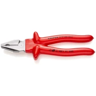 Клещи мощни комбинирани хромирани 225mm, 02 07 225, KNIPEX