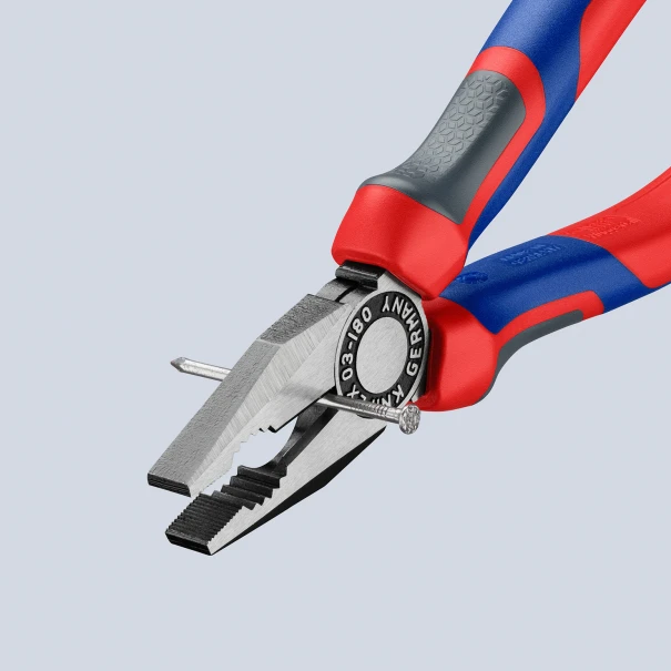 Клещи комбинирани 3K KNIPEXtend, Ø3,4mm, 180mm, 03 02 180 SB, KNIPEX