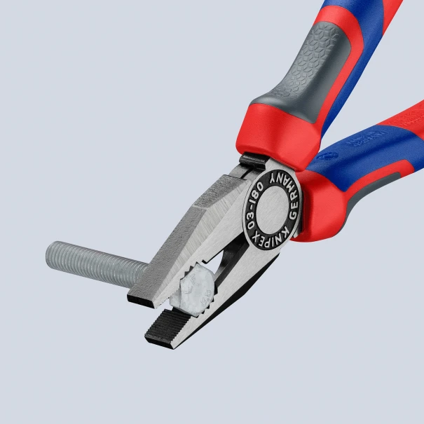 Клещи комбинирани 3K KNIPEXtend, Ø3,4mm, 180mm, 03 02 180 SB, KNIPEX