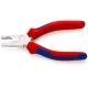 Клещи комбинирани хромирани с многокомпонентни обложки 140 mm, 03 05 140, KNIPEX