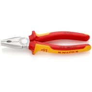 Клeщи комбинирани хромирани, Ø2,5mm 200mm, 03 06 200 SB, KNIPEX