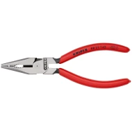 Клещи комбинирани остри челюсти фосфатирани, Ø2mm, 145mm, 08 21 145, KNIPEX