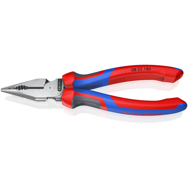 Клещи комбинирани островърхи 3K KNIPEXtend, Ø3,8mm, 185mm, 08 22 185, KNIPEX