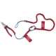 Клещи комбинирани островърхи 3K KNIPEXtend, Ø3,8mm, 185mm, 08 22 185, KNIPEX