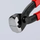 Клещи за кръгли клеми черни 220 mm, 10 98 I220, KNIPEX