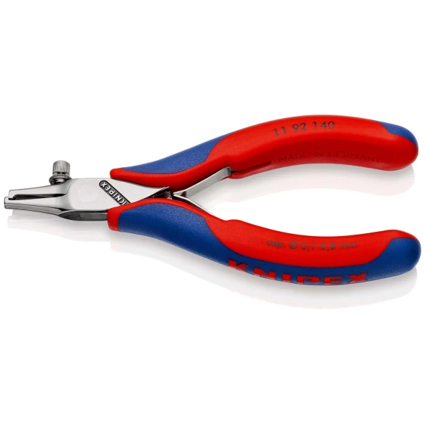 Клещи за оголване на кабели за електроника 140mm, 11 92 140, KNIPEX