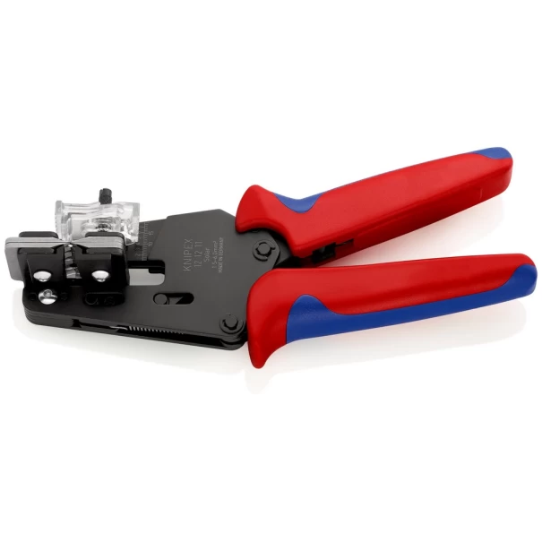 Клещи прецизни за сваляне на изолация на соларни кабели 195mm, 12 12 11, KNIPEX