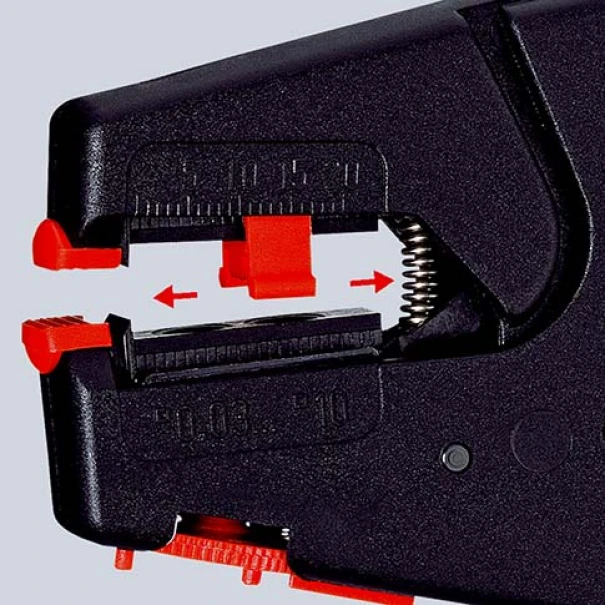 Клещи саморегулиращи се за сваляне на изолация 200mm, 12 40 200 SB, KNIPEX