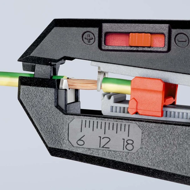 Клещи автоматични за сваляне на изолация, 0,2-6,0mm², 12 62 180, KNIPEX