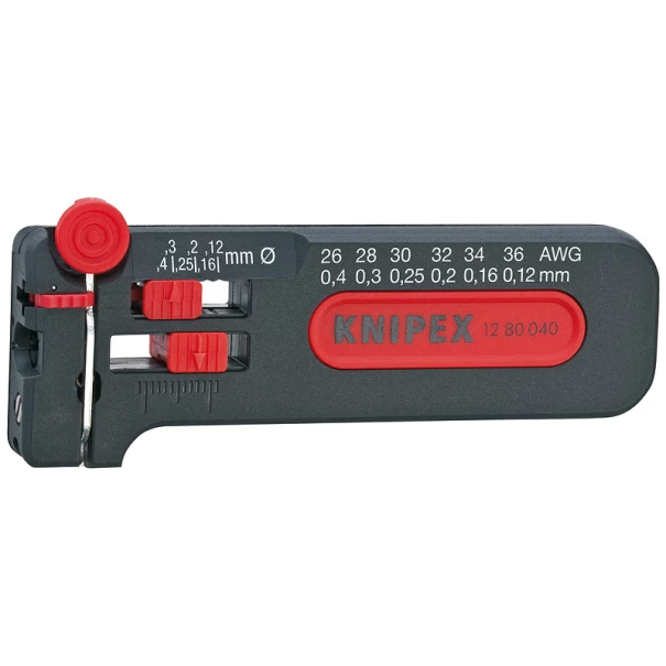 Инструмент мини за сваляне на изолация 100mm, 12 80 040 SB, KNIPEX