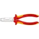 Клещи за оголване на кабели хромирани 165mm, 13 46 165, KNIPEX