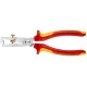 Клещи за оголване на кабели с ножица KNIPEX StriX, хромирани, до 10,0 mm², 180mm, 13 66 180 SB, KNIPEX