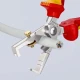 Клещи за оголване на кабели с ножица KNIPEX StriX, хромирани, до 10,0 mm², 180mm, 13 66 180 SB, KNIPEX