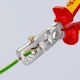 Клещи за оголване на кабели с ножица KNIPEX StriX, хромирани, до 10,0 mm², 180mm, 13 66 180 SB, KNIPEX