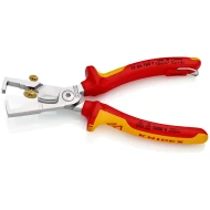 Клещи за оголване на кабели с ножица KNIPEX StriX, хромирани, до 10,0 mm², 180mm, 13 66 180 T, KNIPEX