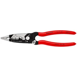 Клещи ковани за рязане и зачистване 8в1, 200 mm, 13 71 8, KNIPEX
