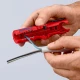 Инструмент за сваляне на изолация, 0,2-4mm², 125mm, Ø8-13mm, 16 85 125 SB, KNIPEX