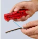 Инструмент за сваляне на изолация, 0,2-4mm², 125mm, Ø8-13mm, 16 85 125 SB, KNIPEX