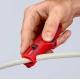 Инструмент за сваляне на изолация, 0,2-4mm², 125mm, Ø8-13mm, 16 85 125 SB, KNIPEX