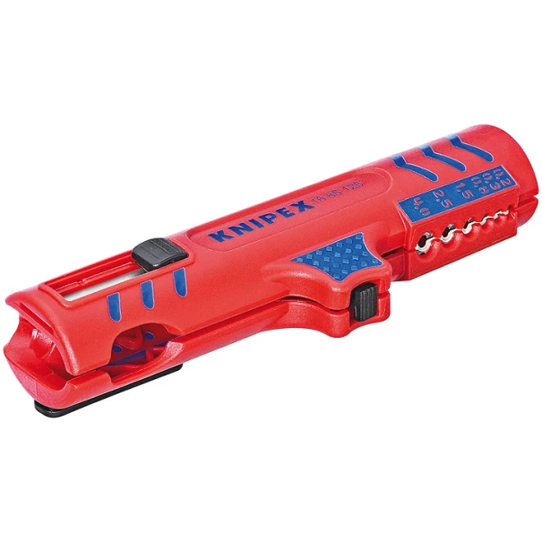 Инструмент за сваляне на изолация, 0,2-4mm², 125mm, Ø8-13mm, 16 85 125 SB, KNIPEX