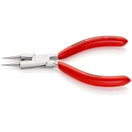 Клещи със заоблени челюсти с режещ ръб хромирани 130 mm, 19 03 130, KNIPEX