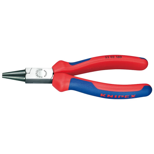 Клещи със заоблени челюсти фосфатирани, черни 160 mm, 22 02 160, KNIPEX