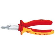 Клещи със заоблени челюсти хромирани 160 mm, 22 06 160, KNIPEX