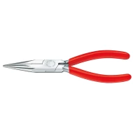 Клещи захващащи полукръгли, с резачки, хромирани 125 mm, 25 03 125, KNIPEX