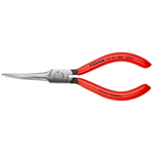 Клещи захващащи иглени фосфатирани, черни 160 mm, 31 21 160, KNIPEX