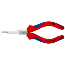 Клещи захващащи иглени хромирани 160 mm, 31 25 160, KNIPEX