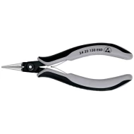 Клещи прецизни захващащи за електроника ESD полирани 135 mm, 34 32 130 ESD, KNIPEX