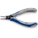 Клещи прецизни захващащи за електроника полирани 130 mm, 34 42 130, KNIPEX