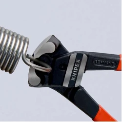 Клещи болторези челни лостови фосфатирани, черни 200 mm, 61 01 200, KNIPEX