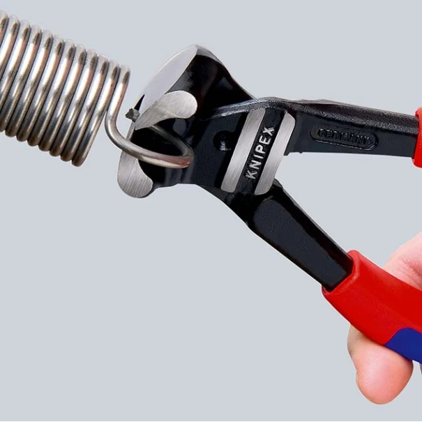 Клещи болторези челни лостови фосфатирани, черни 200 mm, 61 02 200, KNIPEX