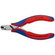 Клещи резачки със скосени остриета за електроника 120 mm, 62 12 120, KNIPEX