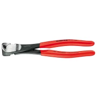 Клещи резачки усилени челни фосфатирани, черни 140 mm, 67 01 140, KNIPEX
