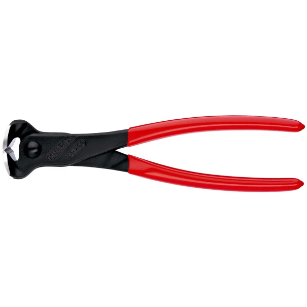 Клещи за челно рязане, черни фосфатирани 160mm, 68 01 160 EAN, KNIPEX